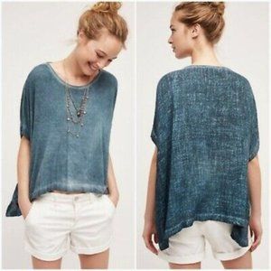 Anthropologie Amadi Blouse - Blue